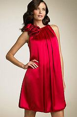 The Look For Less: ABS Charmeuse Red Dress The Look For Less: ABS Charmeuse Red Dress