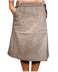 Try on a Tweed Skirt Try on a Tweed Skirt