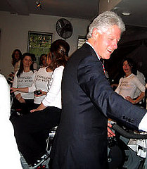 Would You Pay to Attend a Spin Class with Bill Clinton?