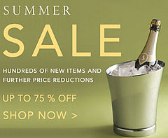 Sale Alert: Serious Summer Sale at Gump's Sale Alert: Serious Summer Sale at Gump's