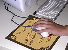 Fortune Telling Ouija Mouse Pad
