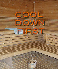 Sauna as Post Workout Treat:  Keep the Summer Heat in Mind