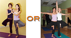 Partner Yoga Pose: Double Tree Partner Yoga Pose: Double Tree