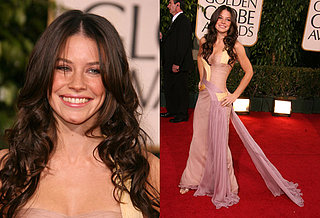 The Golden Globes Red Carpet: Evangeline Lilly