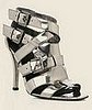 Fabworthy: Marciano Analisa Metallic Gladiator Sandal 