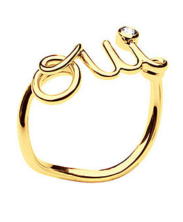 The Look For Less: Dior Oui Gold Ring 