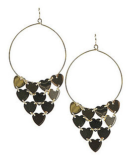 Fabworthy: Forever 21 Heart Chain Earring 