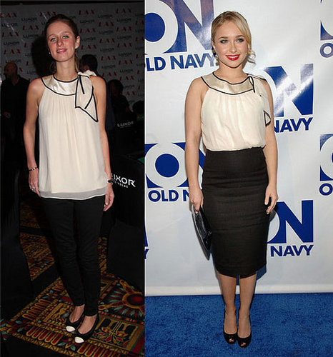 Who Wore It Better? Nu Collective Ivory Chiffon Tie Blouse 