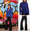 Found! Minka Kelly's Wrap Jacket and Wide-Leg Jeans 