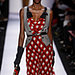 A Checkerboard Chick at Dian von Furstenberg
