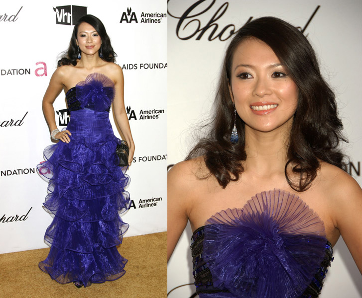 Elton John AIDS Foundation Oscar Party: Ziyi Zhang Elton John AIDS Foundation Oscar Party: Ziyi Zhang