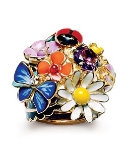 The Look For Less: Dior Diorette Yellow Gold Ring 