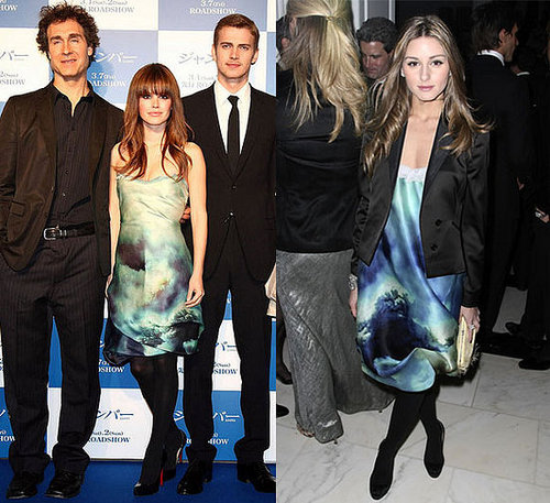 Who Wore It Better? Zac Posen Watercolor Dress 