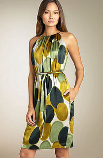 Fab Finger Discount: Maggy London Print Charmeuse Halter Dress 