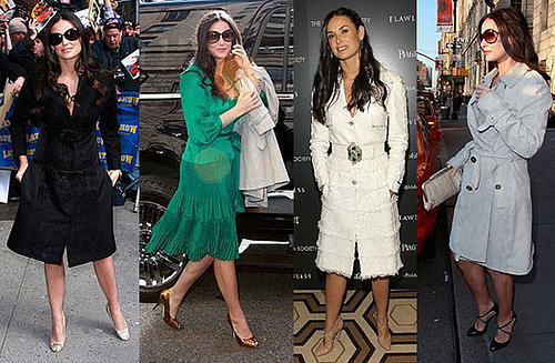 Demi Moore Promotes Her New Movie Flawless in NYC