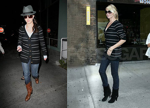 Who Wore It Better? Juicy Couture Striped Cardigan
