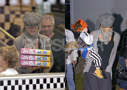 Posh and the Boys Have It Their Way For Cruz's B-day