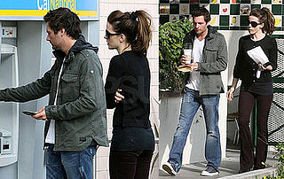 Kate Beckinsale and Len Wiseman Out For Coffee in LA