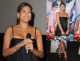 Eva Mendes at the Premiere of Live in Paris