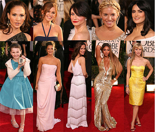 The Ladies Glow at the Golden Globes