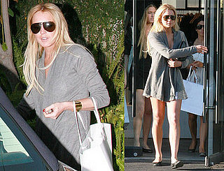 Lohan Loses Her Leggings — Maybe For Some Scrubs
