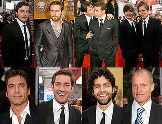 Handsome SAG Men Played It Safe and Full of Smiles