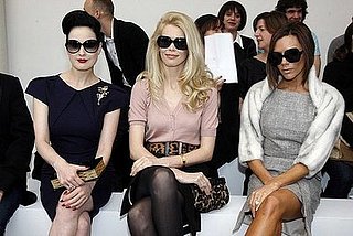 Victoria Beckham at the Mouret Show at Paris Fashion Week