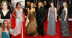 The Ladies Cover Their Legs and Baby Bumps at the SAGs The Ladies Cover Their Legs and Baby Bumps at the SAGs