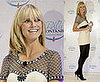 Heidi Klum Promotes New Mineral Water Bella Fontanis in Munich, Germany