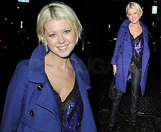 Tara Reid Leaves Groucho Nightclub in London