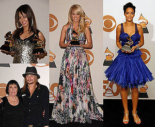 Winners Cozy Up With New Grammys in the Press Room