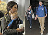 Keri Russell and Family Touch Down at LAX on February 6 2008