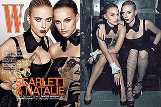 Natalie Portman and Scarlett Johansson For W Magazine