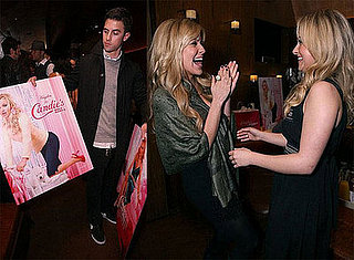 Hayden Gets Some Support From Her Arm Candie