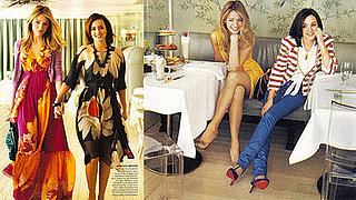Leighton Meester and Blake Lively For Vogue