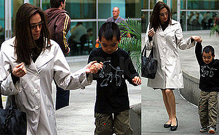Angelina Jolie and Maddox Go to the Movies