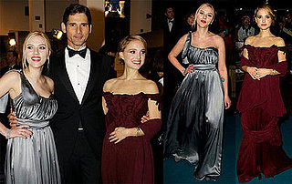 Scarlett and Natalie at Another Other Boleyn Girl Premiere