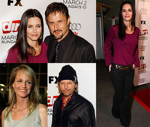 Courteney Cox At The Premiere of Dirt In Los Angeles
