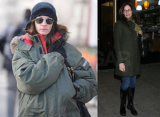 Julia Roberts Goes Heavy on the Layers