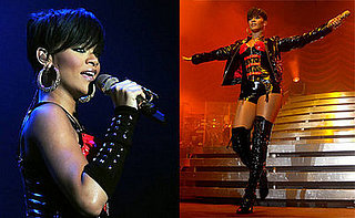 Rihanna Performing in Dublin, Ireland on February 27, 2008