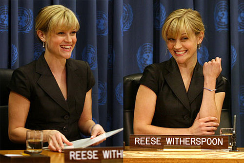Reese Shows Off Her New Bracelet