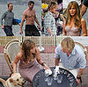 Images of Jennifer Aniston, Erica Dane and Owen Wilson in Miami filming Marley and Me
