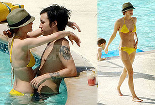 Ashlee Heats Up Jamaica With Bikini Body and Pool Romance