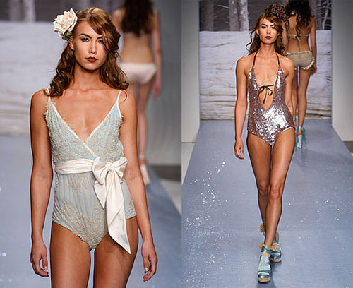 Sarah Larson Works the Runway Hard For the Money