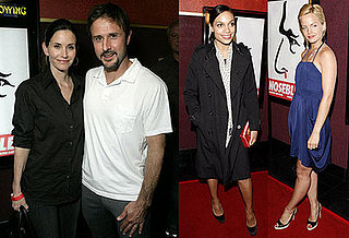 David and Courteney Arquette at the LA Premiere of Nosebleed