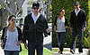 John Krasinski Has Lunch With Rashida Jones