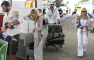 The Watts-Schreibers Keep on Jet Setting