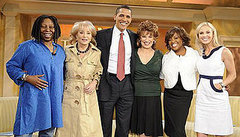 Barack Obama Appears on The View Barack Obama Appears on The View