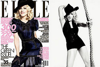 Images of Madonna on Elle US