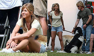 Jennifer Aniston and Owen Wilson Filming Marley and Me